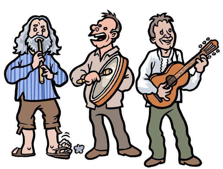 Pont neuf, gezeichnet von Wittek 2016